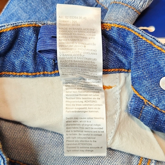 Tom Tailor Denim Shorts W/ Studded pockes, Size XS/128EU/8US ~ NWT - Picture 9 of 12